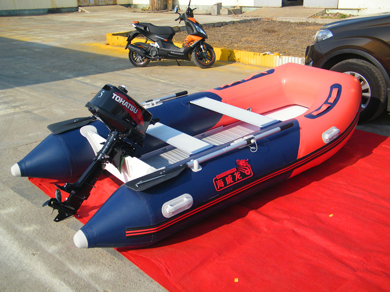 动力橡皮艇充气艇海威龙厂家直销马达推进器